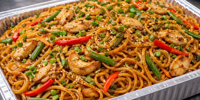 Beef Lo Mein 牛肉捞面