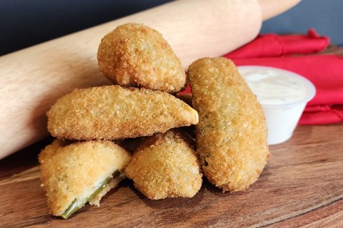 Cheddar Jalapeno Poppers