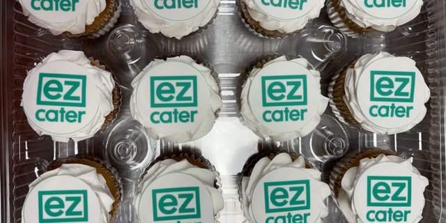 Custom Logo Dozen Cupcakes