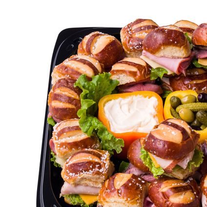 Pretzel Roll Slider Tray