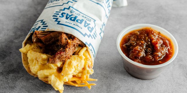 Dozen Brisket, Egg, Cheese & Salsa Tacos