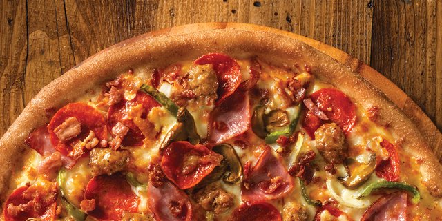 The Works Original-Crust Pizza