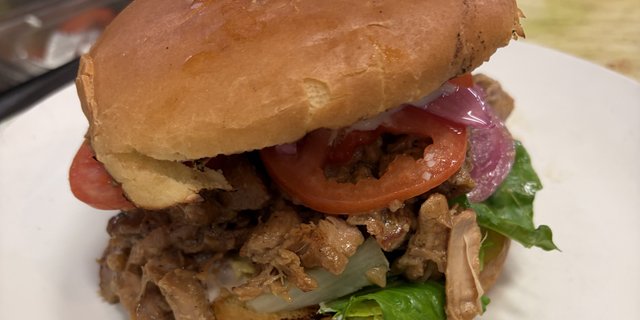 Burger Chicken Adobo