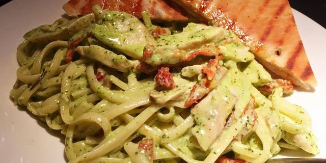 Chicken Pesto Linguine