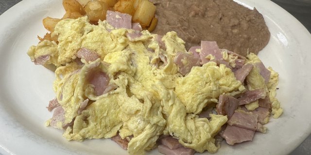 Two Eggs w/ Ham Plate