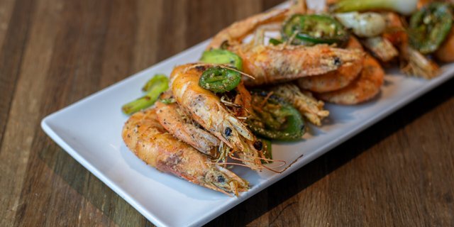 Crunchy Jalapeño Prawns