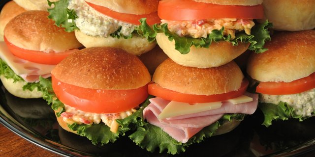 Petite Dinner Roll Sandwiches Tray