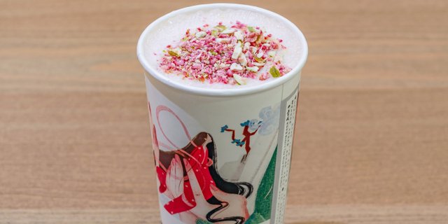 Gardenia Guava Green Milk Tea