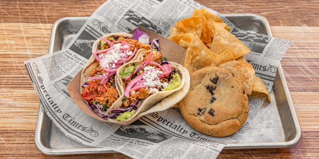 Chicken Tinga Taco Box Combo