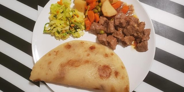Beef Chapati Na Nyama