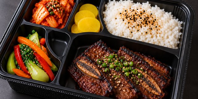 Umaya Galbi Short Rib Bento Box