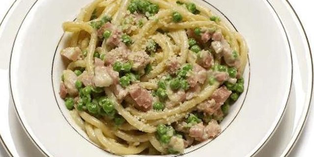 Piselli E Prosciutto Pasta