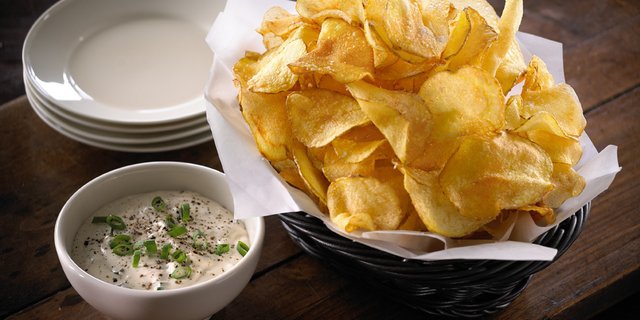 Homemade Chips & Dip