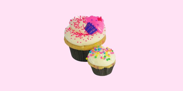 2 Dozen Holiday Decor Babybite Cupcakes