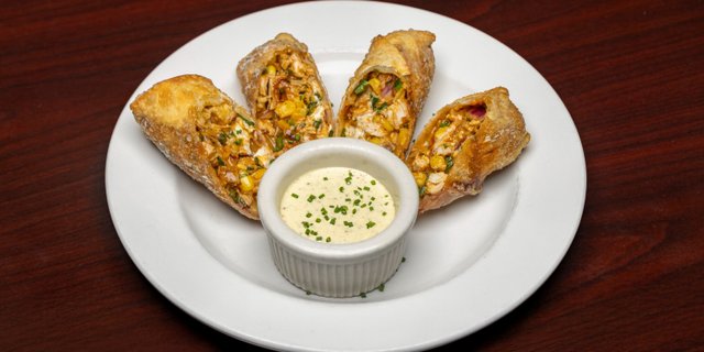 Cajun Chicken Egg Rolls