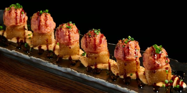 Spicy Tuna Tartare on Crispy Rice