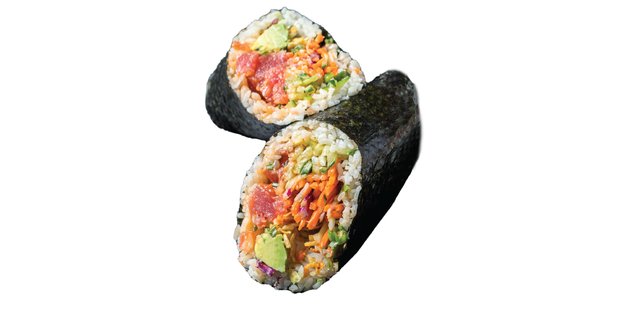 Hawaiian Poke Nori Wrapp