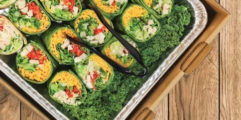 Small Assorted Half Wrap Tray