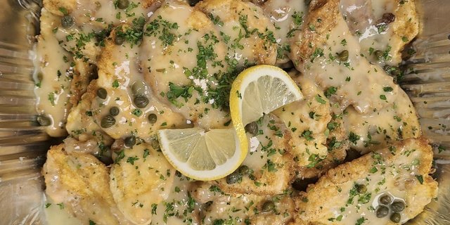 Chicken Piccata Tray
