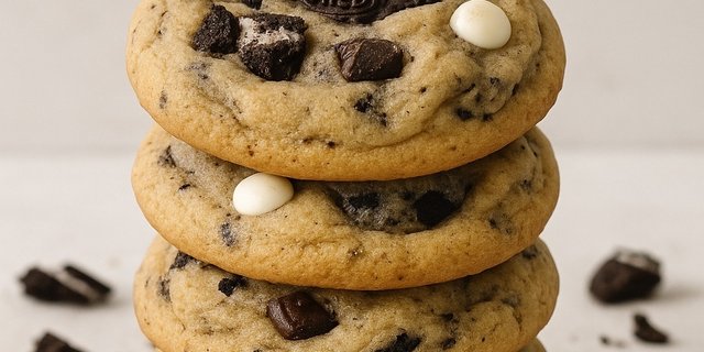 Oreo Chocolate Chip Cookies w/ White Chocolate Chips