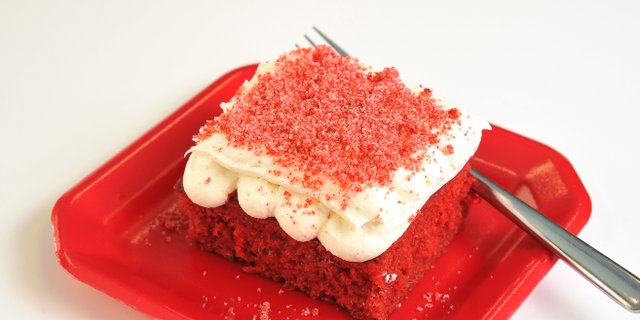 Red Velvet Cake Slice