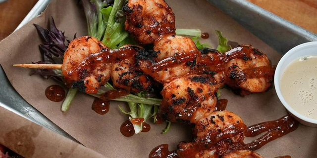 BBQ Shrimp Skewers