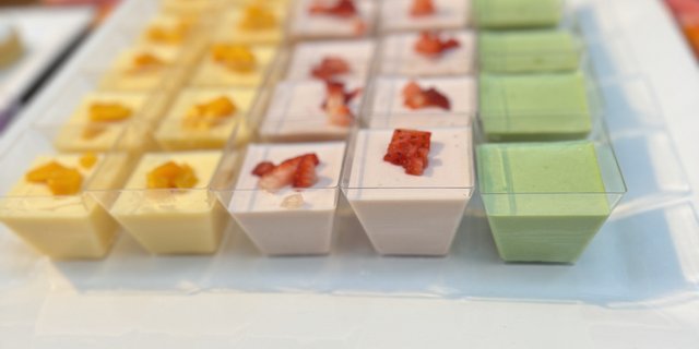 Dozen Mini Panna Cotta Cups
