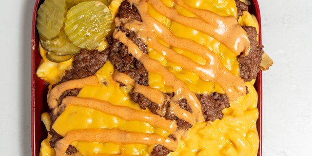 Loaded Beef Mac & Cheese