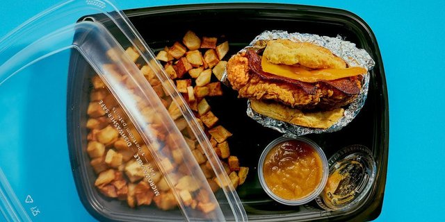 The Farmer Biscuit Sandwich Brunch Box