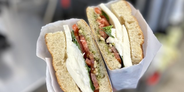 Caprese Verde Panini