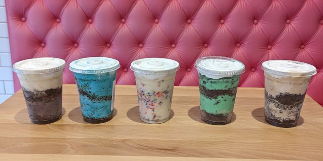 Ice Cream Cake Cup Bar