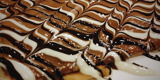 Triple Chocolate Sweet Crepe