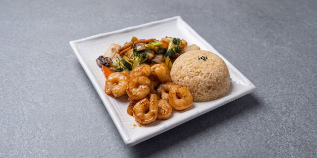 Hibachi Teriyaki Shrimp