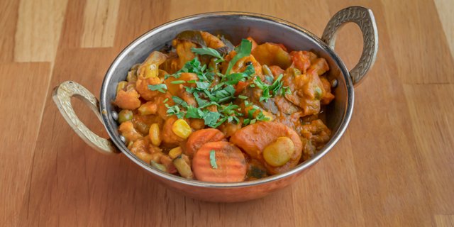 Vegetable Curry Meal