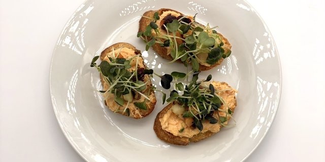Harvest Salad Crostini
