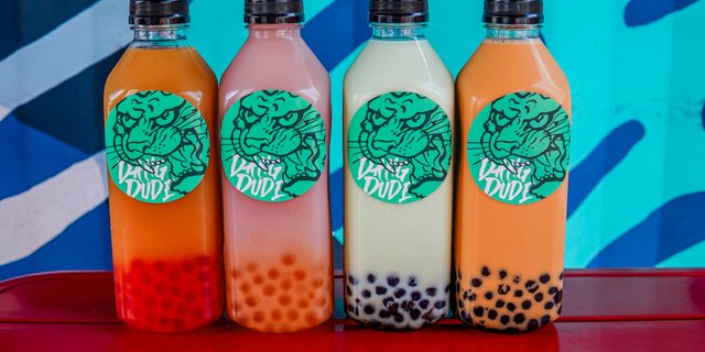 Mango Fruit Boba Tea