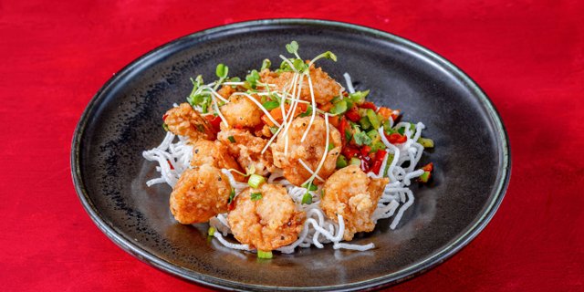 Salt & Pepper Shrimp Pan