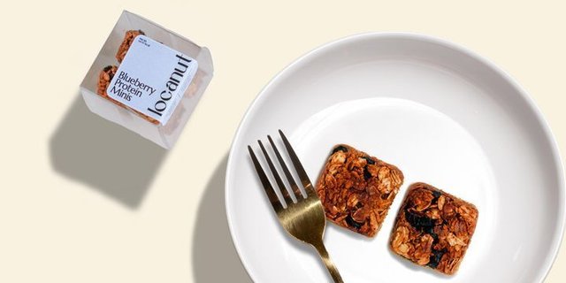 Blueberry Granola Bar Bites