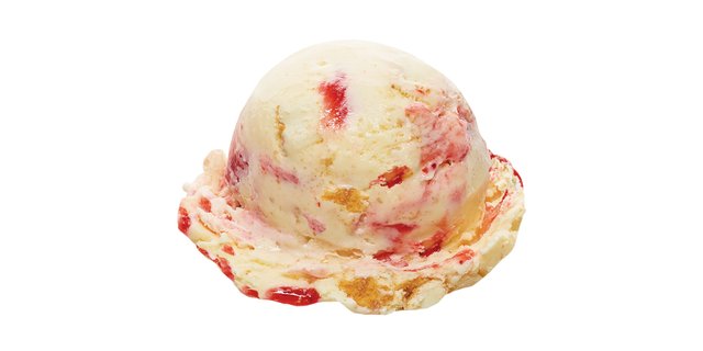 Strawberry Cheesecake Frozen Custard