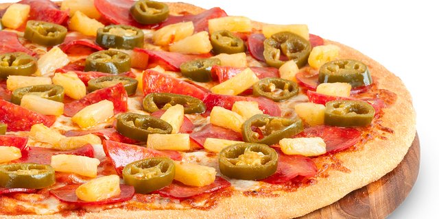 Spicy Luau Pizza