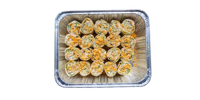 Chicken Caesar Pinwheel Platter