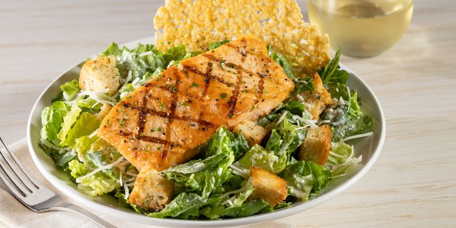 Salmon Caesar Salad Boxed Lunch