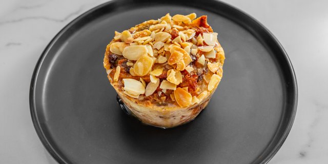 Caramelized Choc Chip Bread Pudding