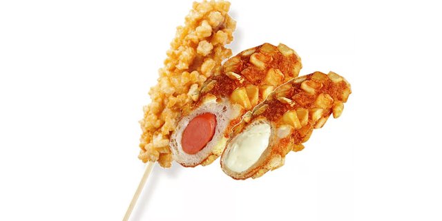 Potato Half & Half Corn Dog