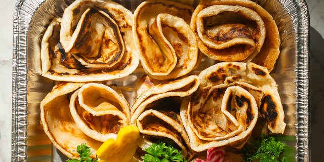 Pan Fried Scallion Pancake