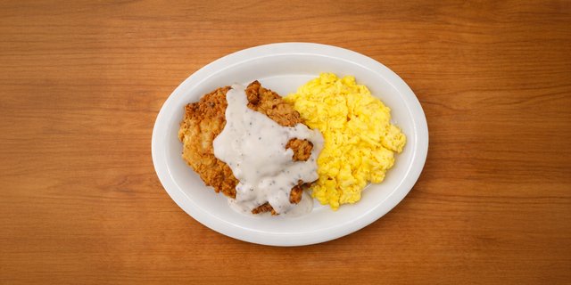 Chicken Fried Steak & Eggs