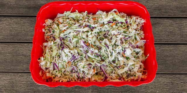 Coleslaw Salad Tray