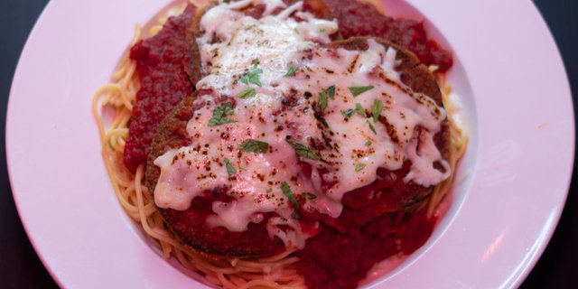 Pasta & Eggplant Parmesan