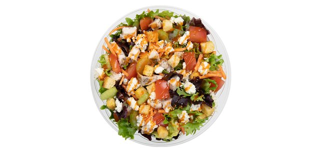 Buffalo Bleu Salad & Chips