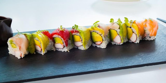 Rainbow Roll “Fushimi Style”